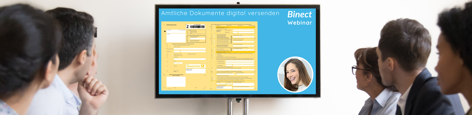 Binect Webinar: Amtliche Dokumente digital versenden
